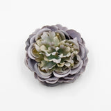 2pcs artificial flower 8CM silk peony flower head For wedding party home decoration DIY flower wall gift box scrapbook craft