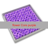 81Pcs Rose Bath Body Flower Floral Soap Scented Rose Flower Essential Wedding Valentine'S Day Gift Holding flowers