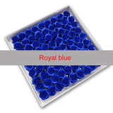 81Pcs Rose Bath Body Flower Floral Soap Scented Rose Flower Essential Wedding Valentine'S Day Gift Holding flowers