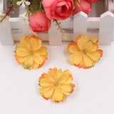 New 10pcs 4.5cm artificial silk plum flower head wedding home decoration DIY flower wall decoration scrapbook craft flower