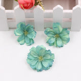 New 10pcs 4.5cm artificial silk plum flower head wedding home decoration DIY flower wall decoration scrapbook craft flower