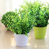Fashion 1PC Artificial Eucalyptus Green Grass Window Table Potting Home Decorative Flowers Wedding Decor Accessories