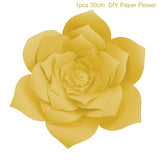 QIFU DIY Paper Flowers Wall Decorations Children Photo Background Artificial Flower For Wedding Favors And Gifts Paper Flowers