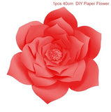 QIFU DIY Paper Flowers Wall Decorations Children Photo Background Artificial Flower For Wedding Favors And Gifts Paper Flowers