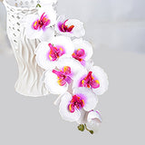 Fashion Orchid Artificial Flowers DIY Artificial Butterfly Orchid Silk Flower Bouquet Phalaenopsis Wedding Home Decoration