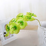 Fashion Orchid Artificial Flowers DIY Artificial Butterfly Orchid Silk Flower Bouquet Phalaenopsis Wedding Home Decoration