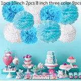 QIFU DIY Paper Flowers Wall Decorations Children Photo Background Artificial Flower For Wedding Favors And Gifts Paper Flowers