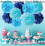 QIFU DIY Paper Flowers Wall Decorations Children Photo Background Artificial Flower For Wedding Favors And Gifts Paper Flowers